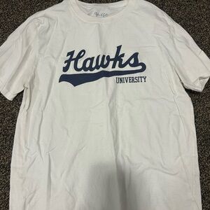 Hawks University White T-Shirt